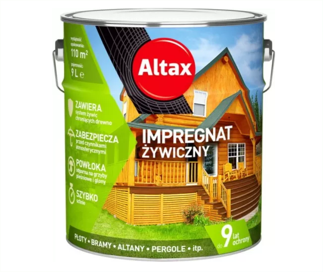 Impregnat żywiczny 4.5 L orzech Altax