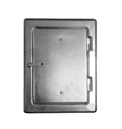 Drzwiczki kominowe ocynkowane wym. 14 x 20 cm