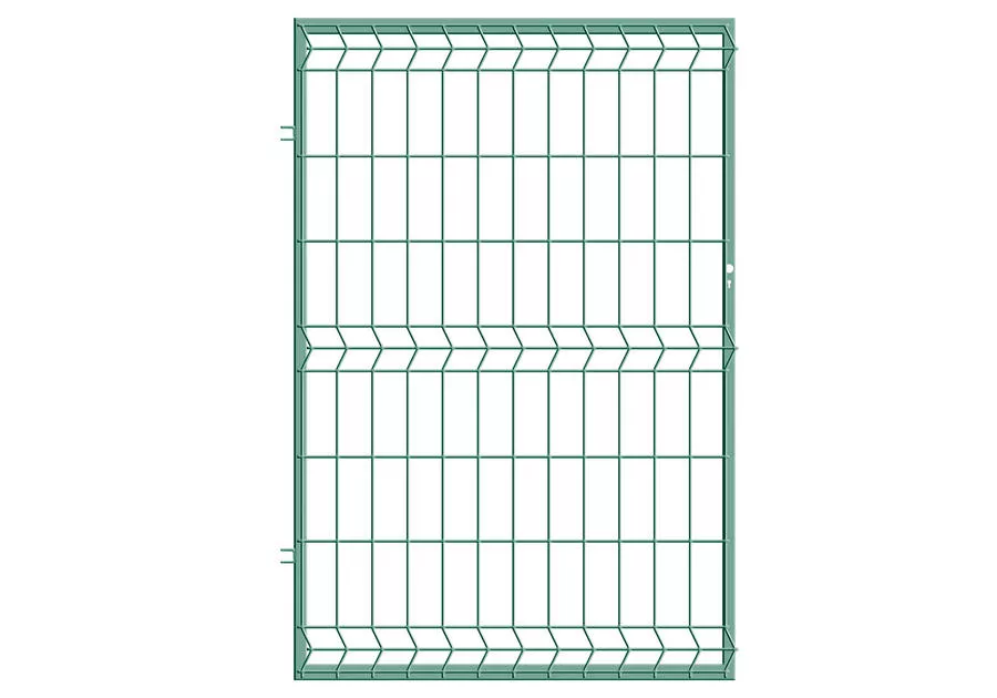 Furtka ogrodzeniowa 3D ocynk komplet lewa 1.5 m 