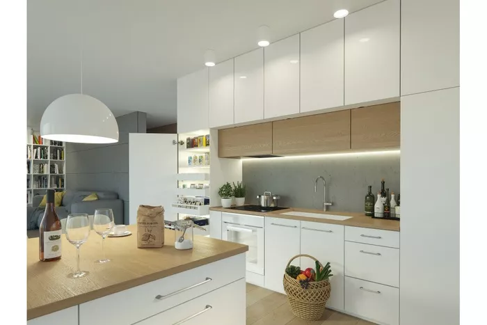 Szuflada AXIS PRO 300 mm biała wysoka GTV