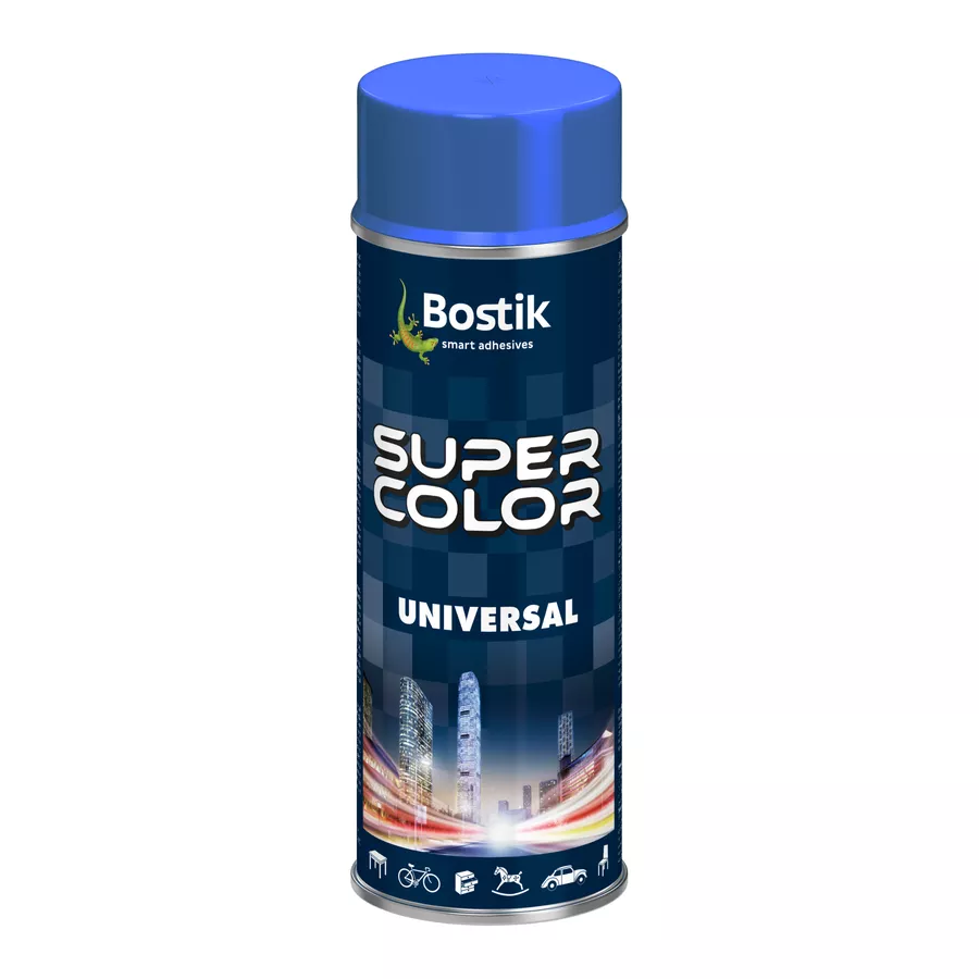 Spray lakier uniwersalny Bostik 400ml  CIEMNO NIEBIESKI RAL 5010