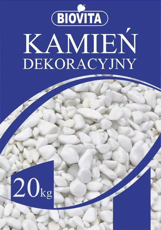 Kamień otoczak biały 10-30 20 kg