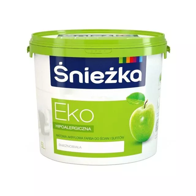 Farba akrylowa Śnieżka Eko 3 L