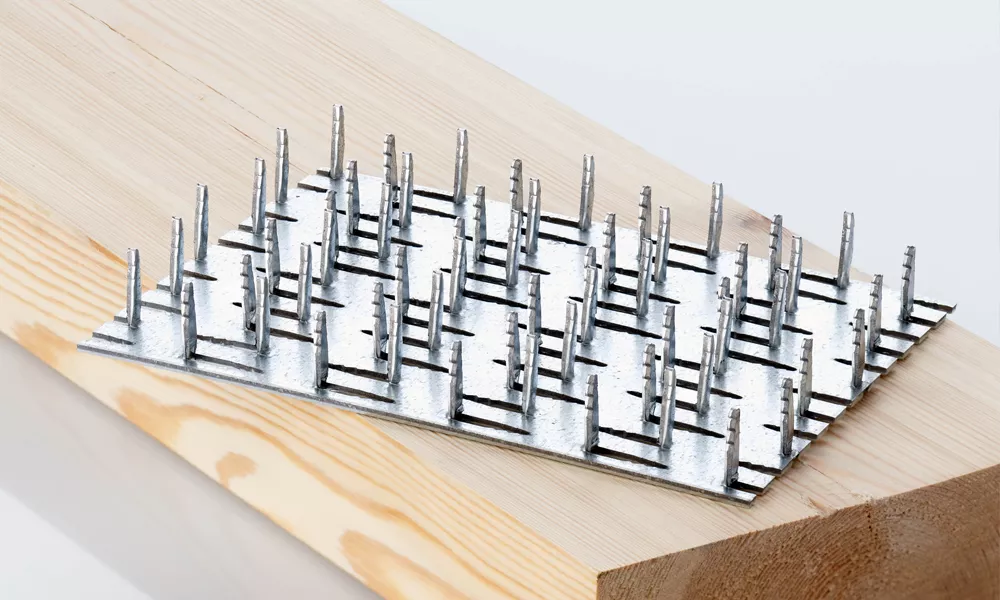 Płytka kolczasta, łącznik ciesielski 144x400 mm