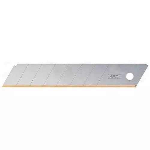 Ostrza wymienne łamane 18 mm NEO utwardzone tytanem