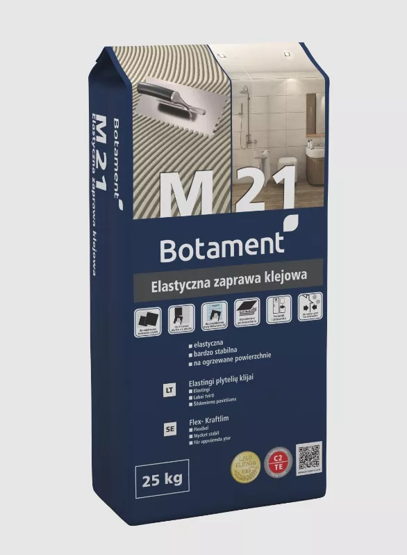 Klej do płytek i maty elastyczny M21 25 kg
