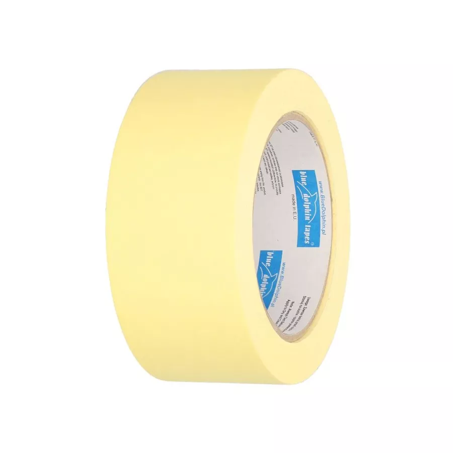 Taśma malarska 48mm 25m papierowa maskująca Blue Dolphin
