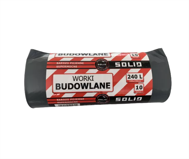 Worki budowlane 240l  10szt