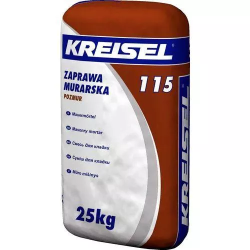 Zaprawa murarska Pozmur 115 op. 25 kg