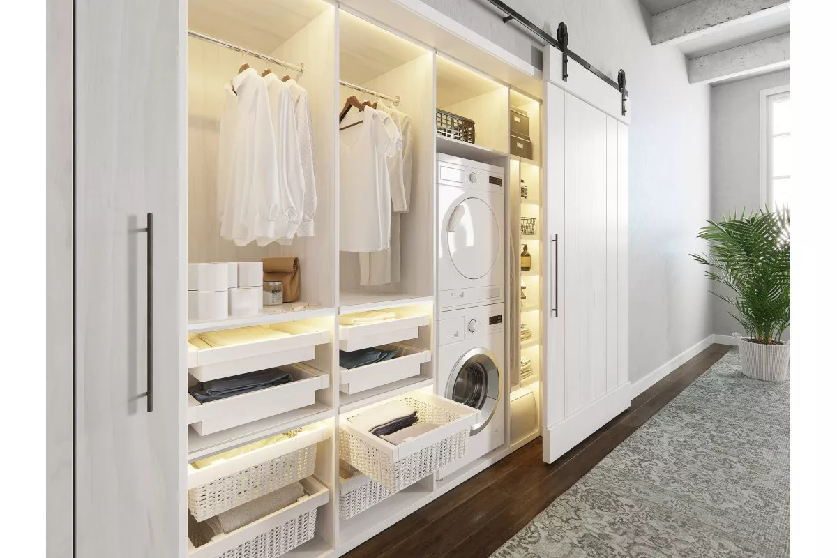 System przesuwny LOFT 200 cm czarny mat, drzwi przesuwne, duże koła