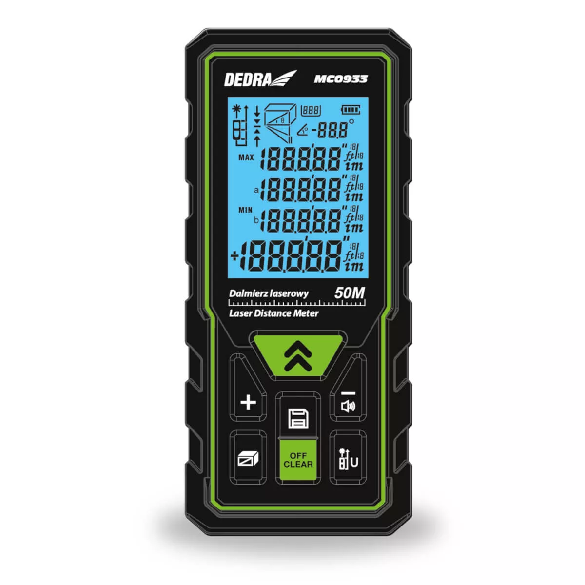 Dalmierz laserowy 50 m Dedra