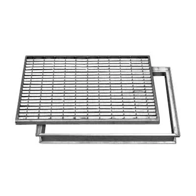 Wycieraczka - ramka metalowa z fartuchem, wkład metalowy