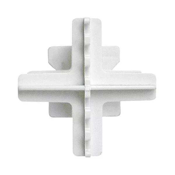 Krzyżyk dystansowy 6 mm do pustaków szklanych luksferów 25 szt