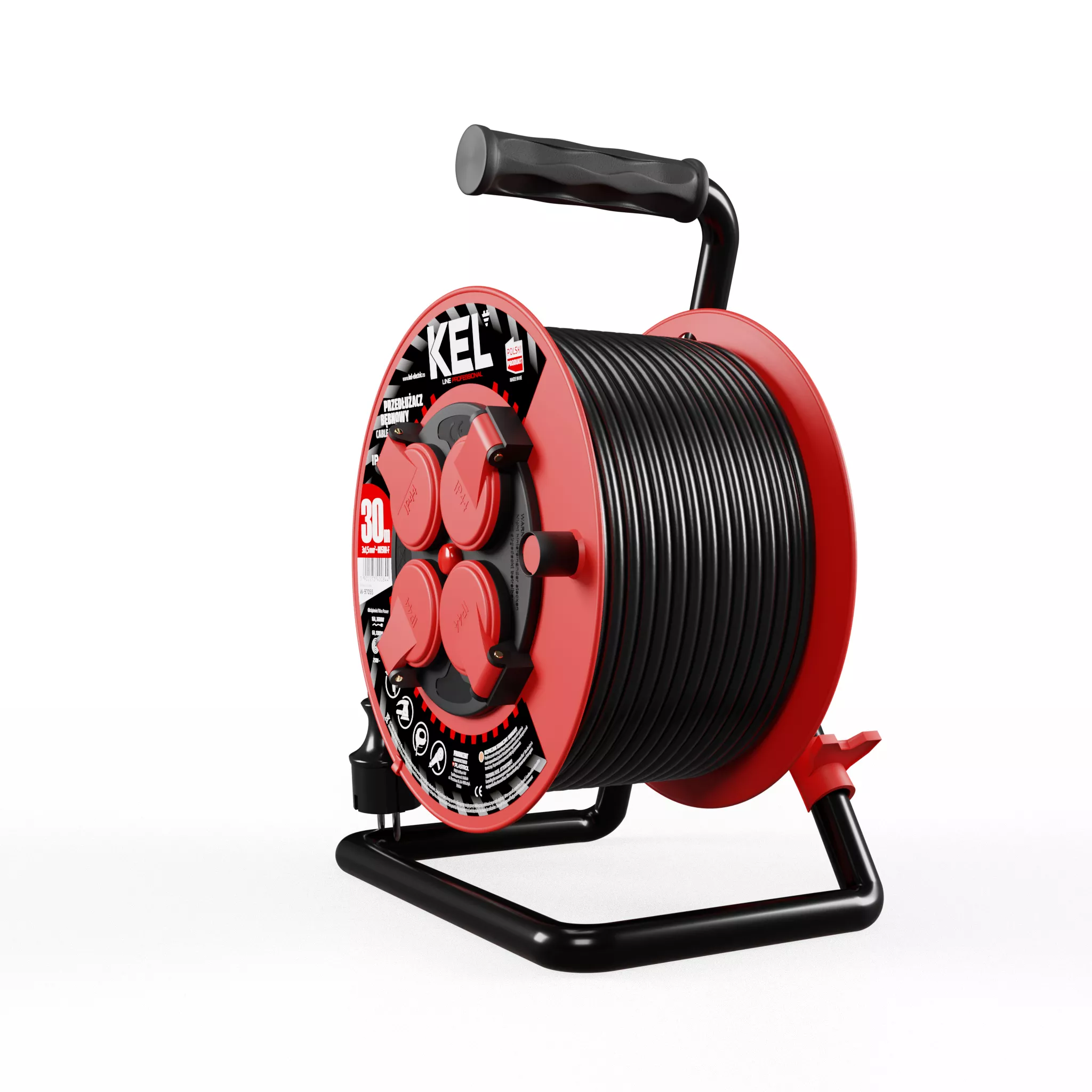 Przedłużacz bębnowy 3x1.5 30m Prof Line 
