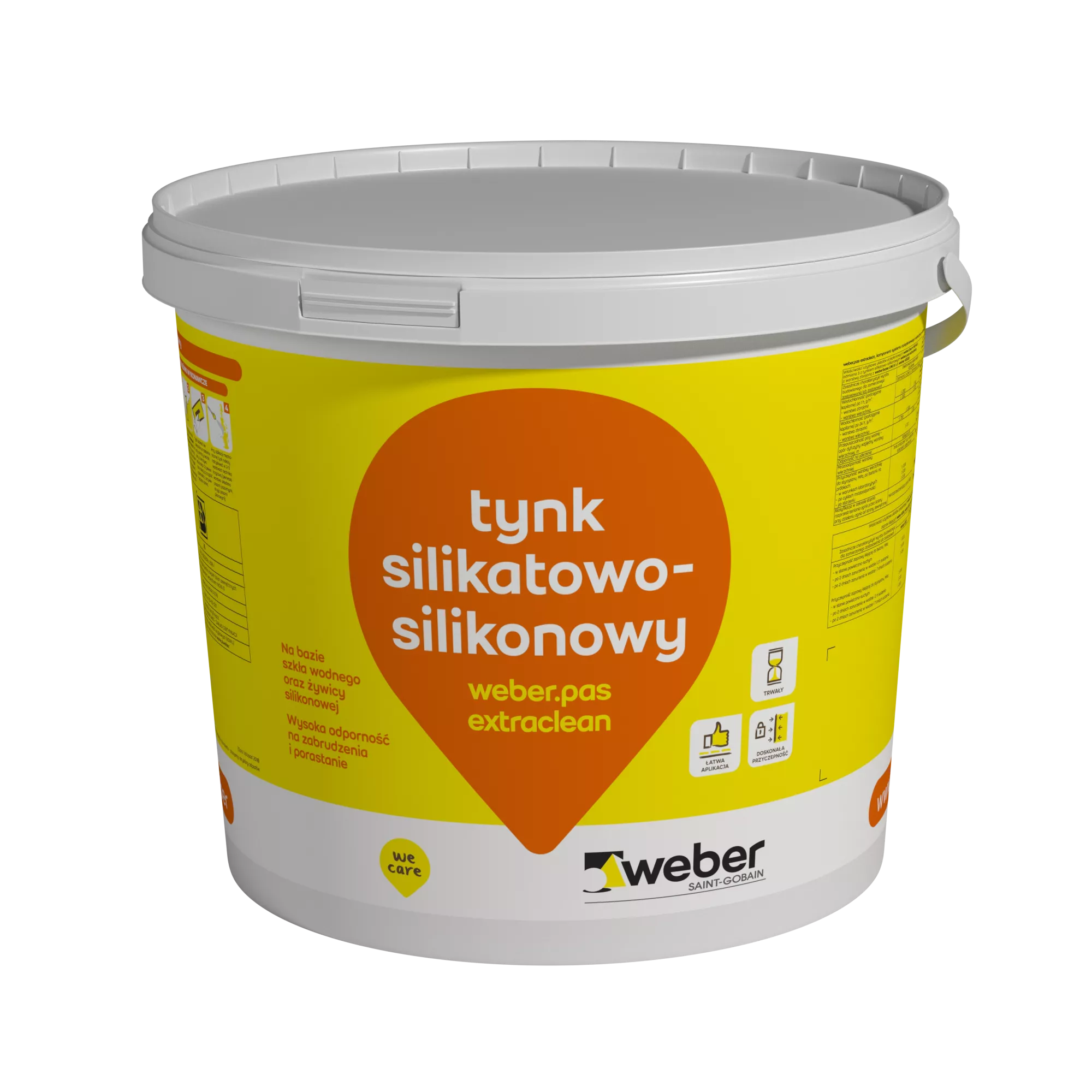 Tynki silikatowo silikonowy  pas extraclean 30 kg