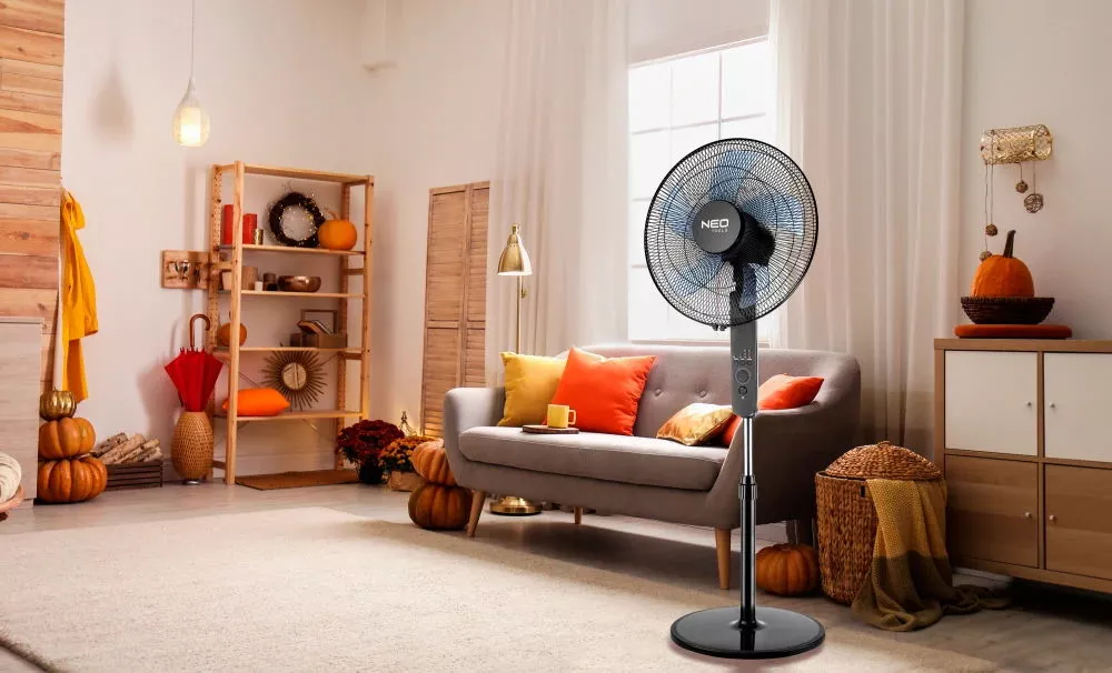 Wentylator podłogowy 45W z regulacją wysokości