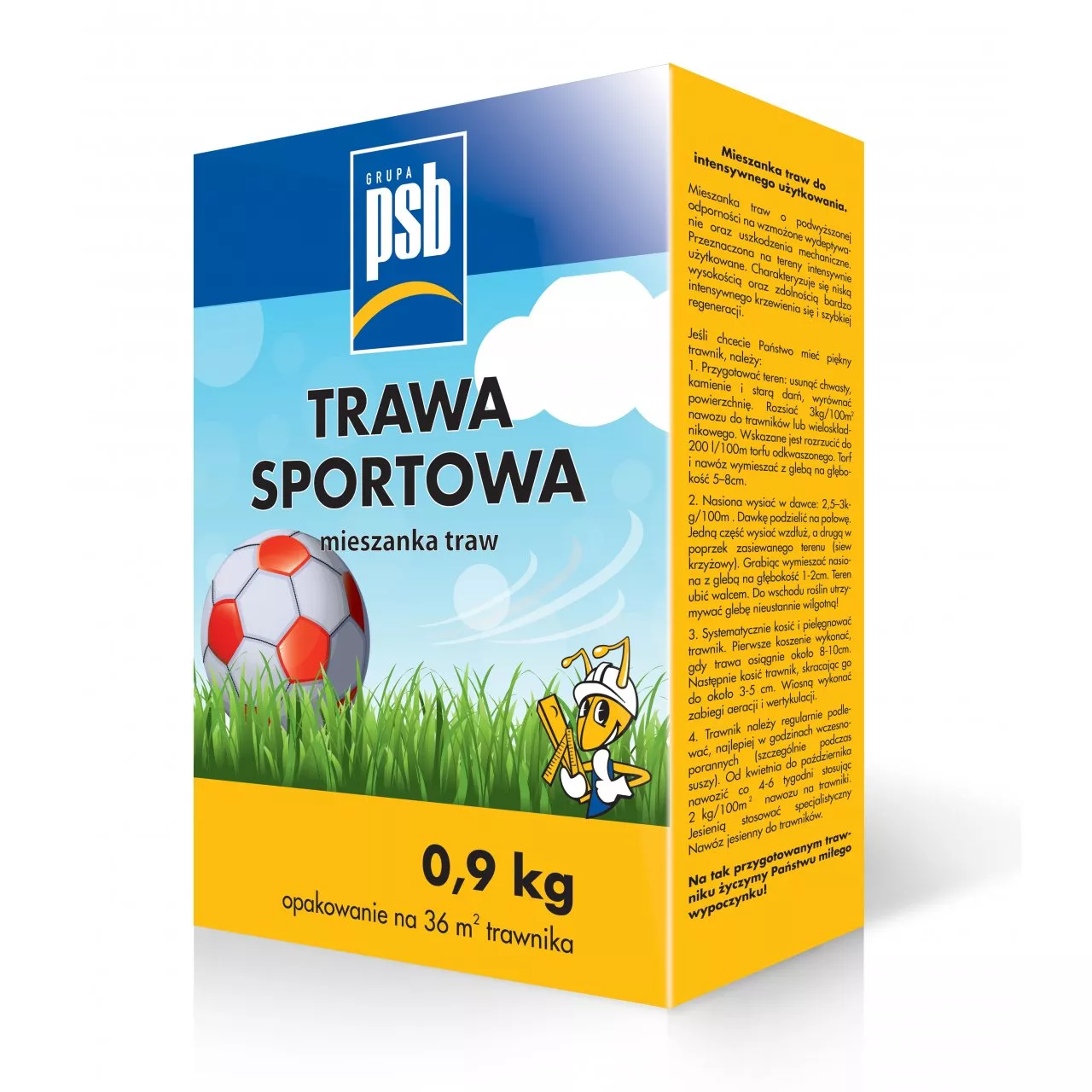 Trawa sportowa 0,9 kg Planta