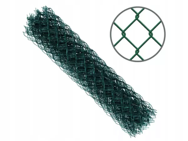 Siatka ogrodzeniowa 100 cm 60x60 powlekana PVC