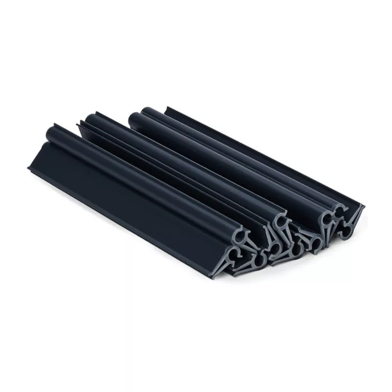 Klips do taśmy ogrodzeniowej montażowy antracyt 