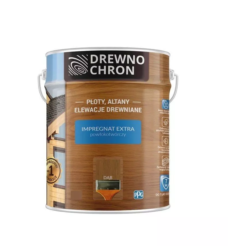 Impregnat do drewna Drewnochron  0.75 l dąb