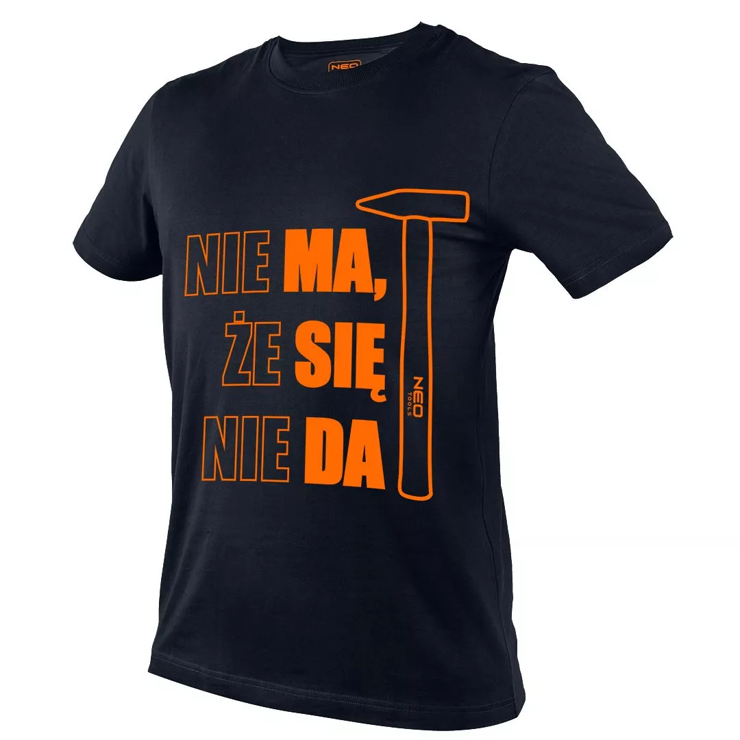 Koszulka T-shirt z nadrukiem "Nie ma, że się nie da"  Neo tools  L