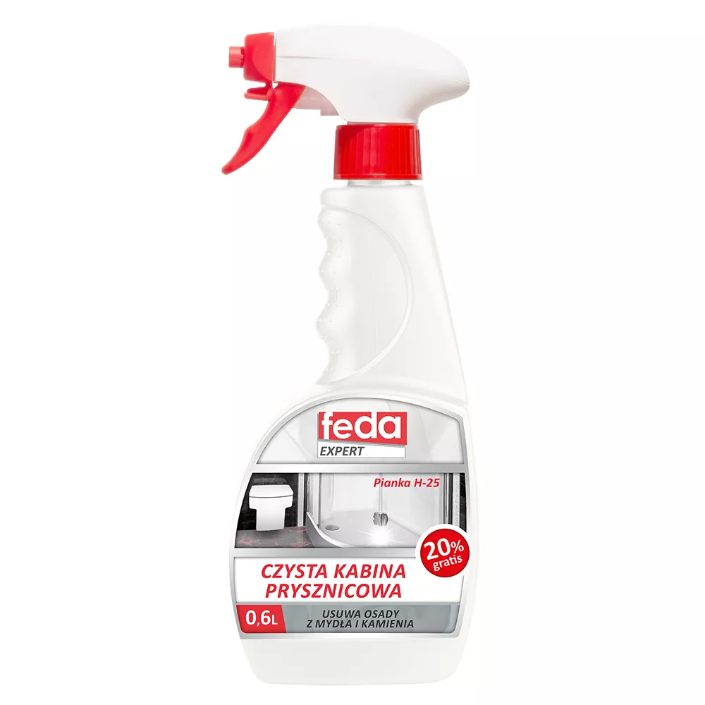 Pianka do czyszczenia kabin prysznicowych 0.5 L