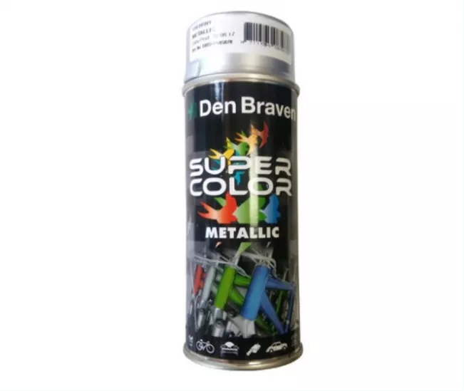 Spray lakier metalik srebrny