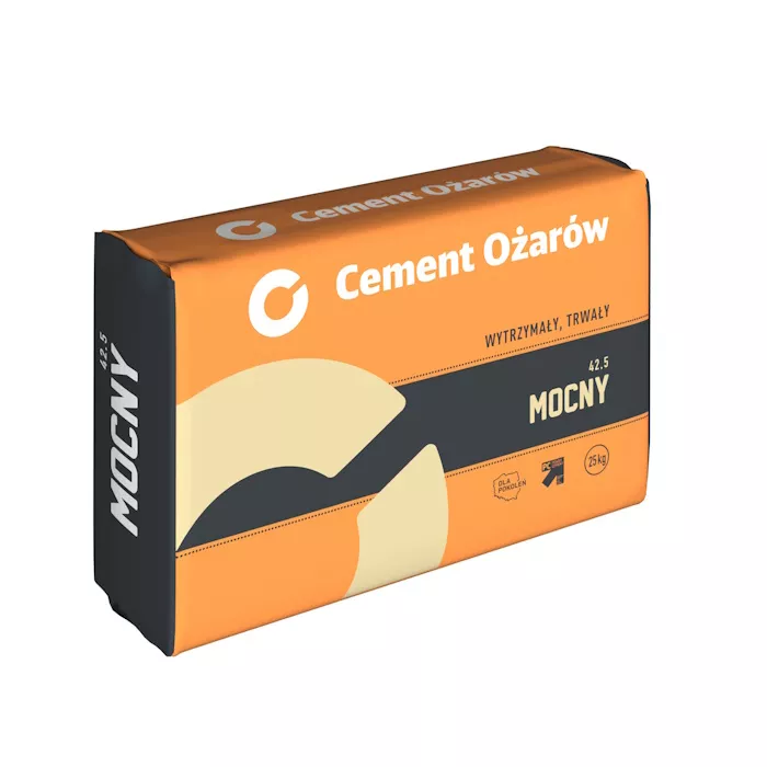 Cement  mocny  cem II A-V 42.5 - 25 kg