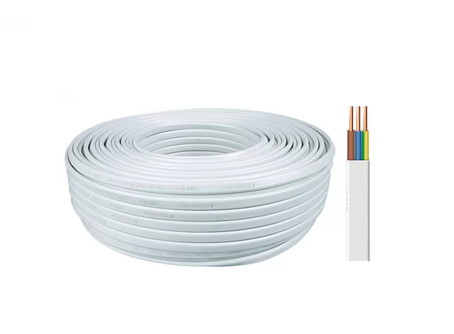 Przewód  YDYP 3x1.5mm2 25 mb