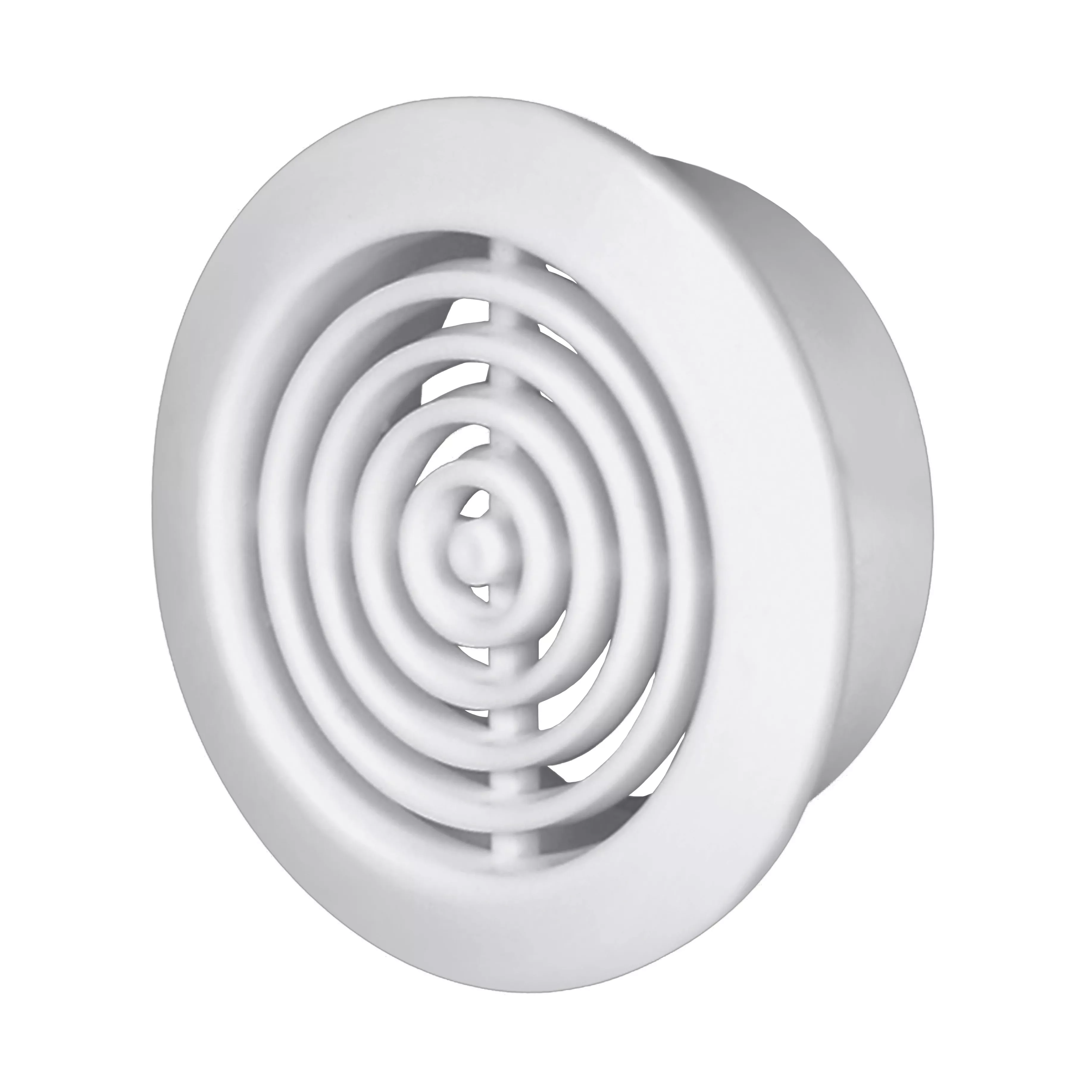 Kratka wentylacyjna drzwiowa 45/52 mm biała