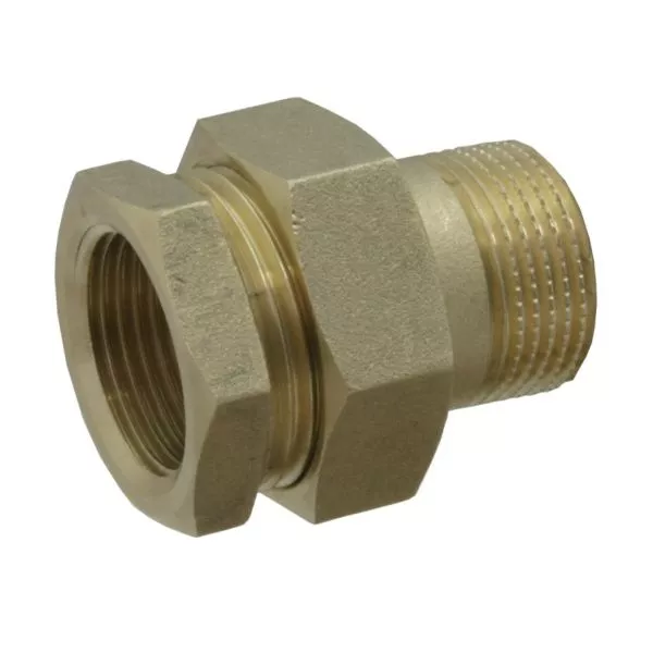 Śrubunek prosty 3/4" mosiężny