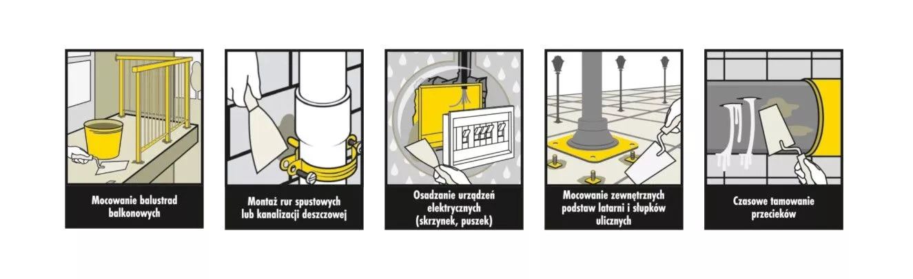 Zaprawa szybkowiążąca CERESIT CX 5 5 kg