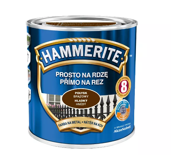 Hammerite Prosto na Rdzę 0,7 l połysk brązowy