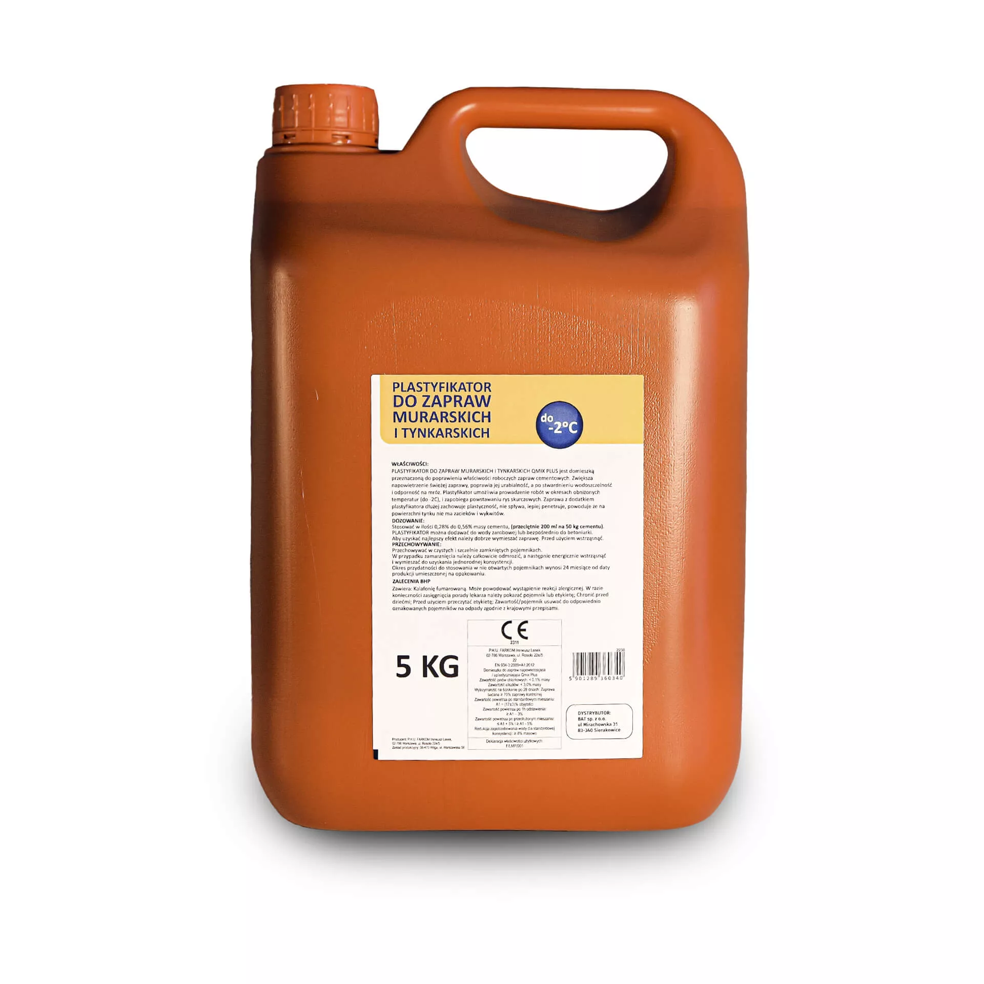 Plastyfikator do zapraw QMIX Plus 5 kg 