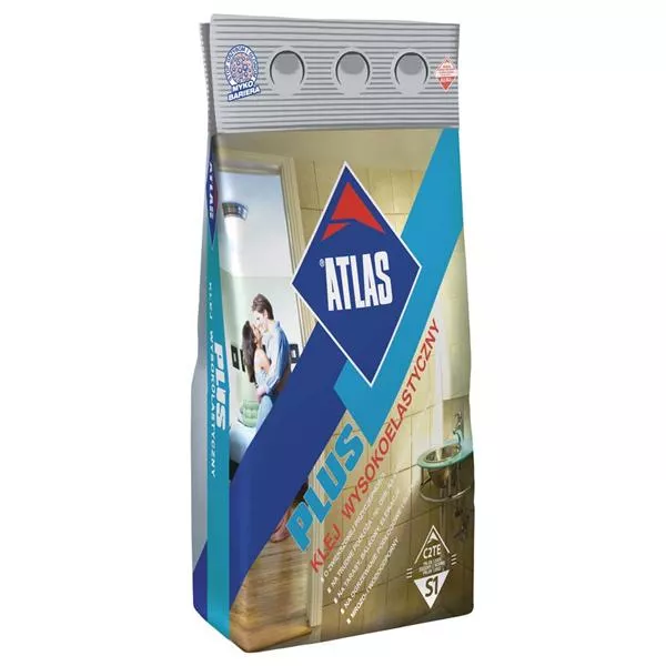 Klej elastyczny do płytek PLUS 5 kg ATLAS