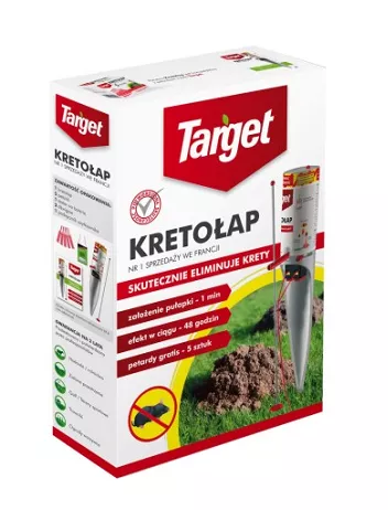 Kretołap urządzenie zwalczające krety