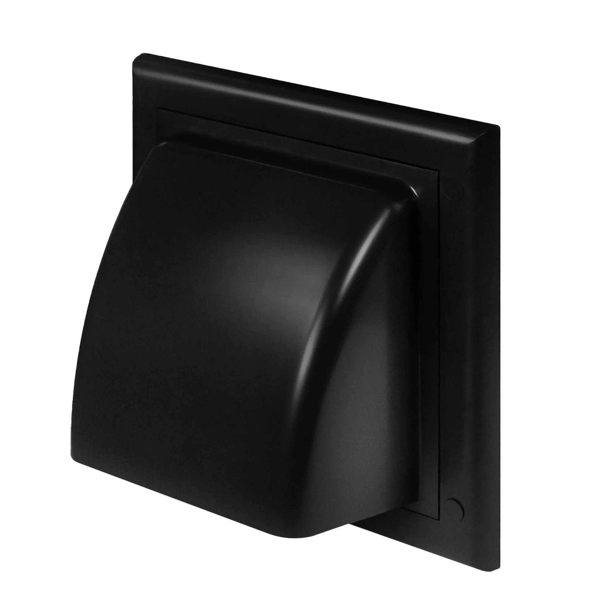 Osłona kanału wentylacyjnego okrągłego 125 czarny