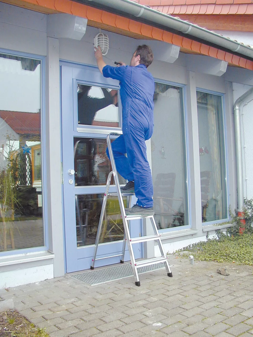 Drabina wolnostojąca 7 stopni Krause