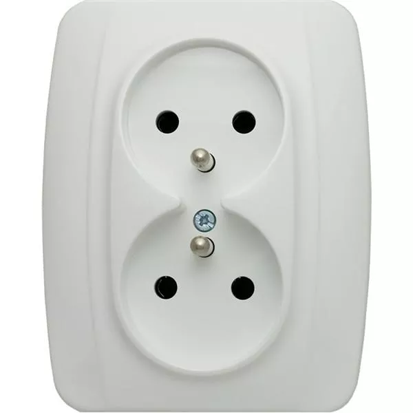 Gniazdo podwójne Z/U Uno