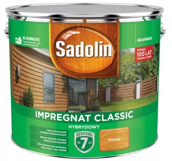 Impregnat Hybrydowy Classic do drewna 2,5 l pinia