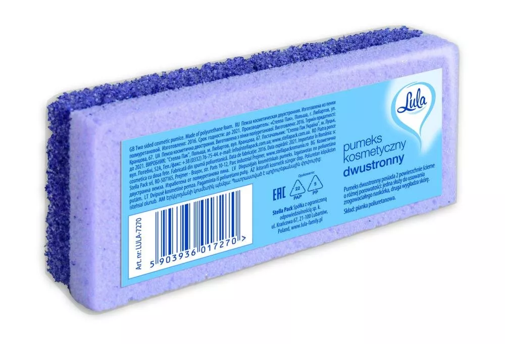 Pumeks dwustronny Lula