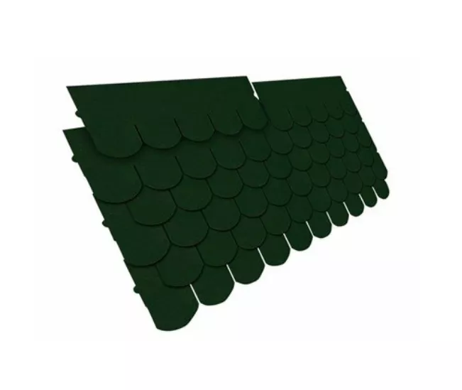 Gont asfaltowy karpiówka zielony IZOLMAT