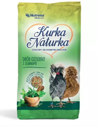 Pasza Kurka Naturka Drób Ozdobny z ziarnami 20 kg