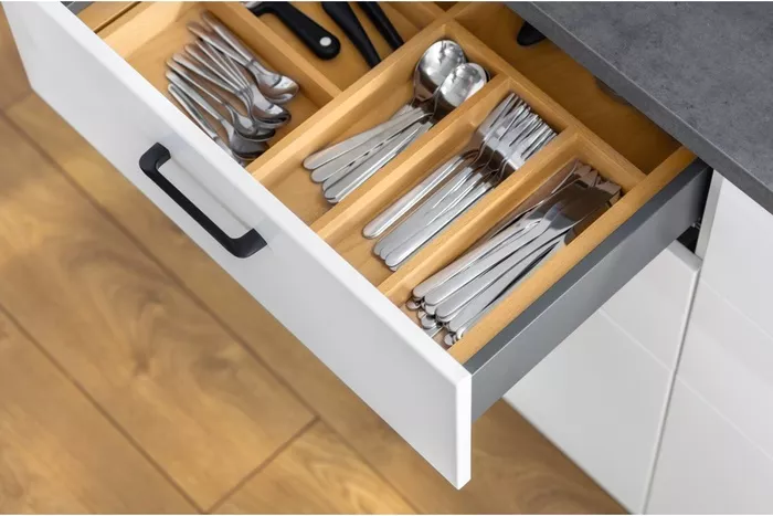 Szuflada AXIS PRO 550 mm antracyt niska GTV