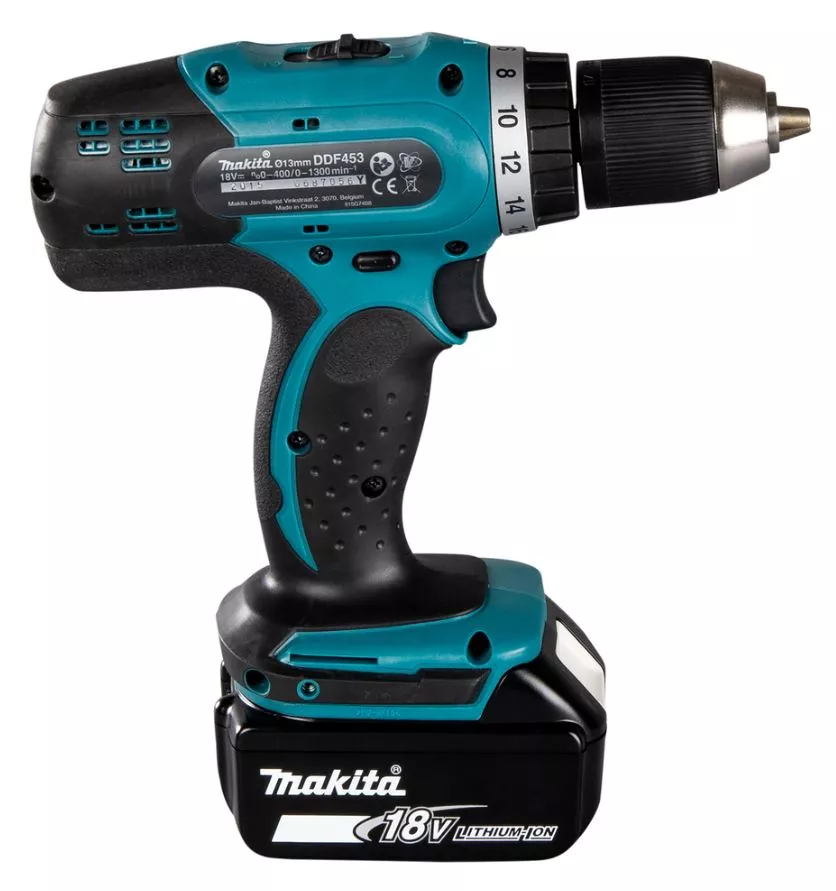 Wiertarko-wkrętarka 18V 2x3 Ah DDF453RFE Makita