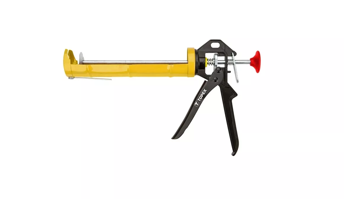 Wyciskacz do tub z silikonem stalowo-aluminiowy