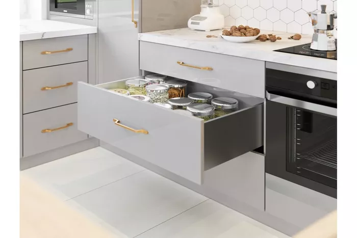 Szuflada AXIS PRO 300 mm antracyt wysoka GTV