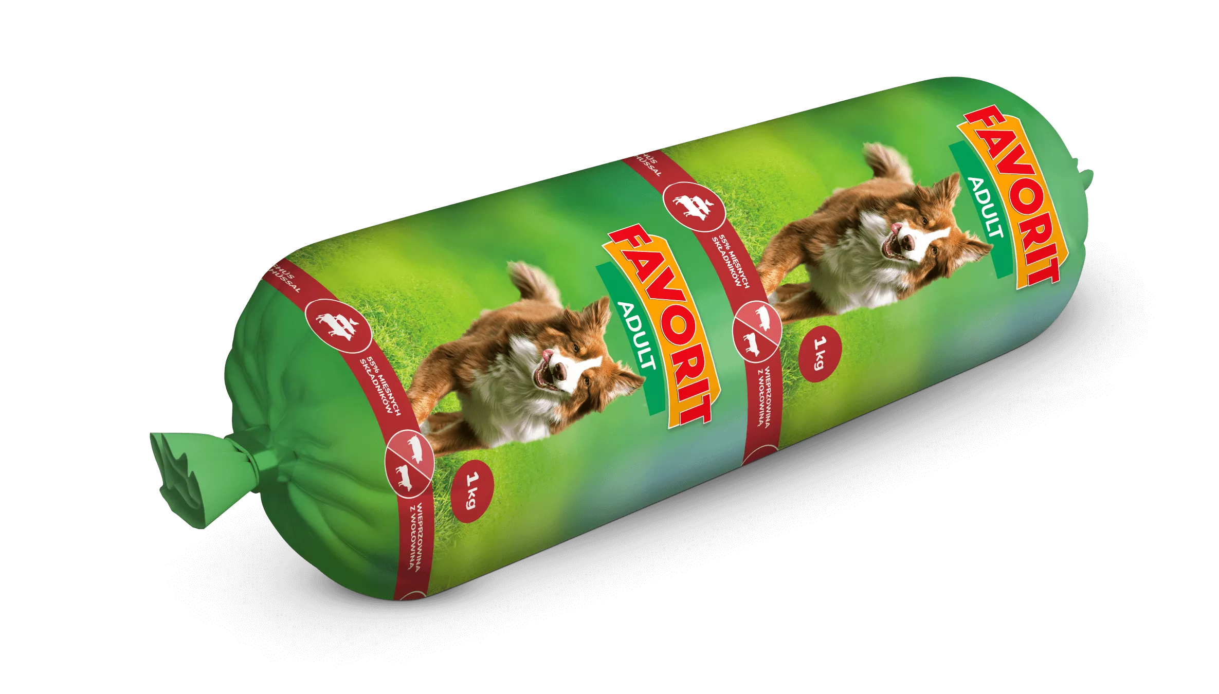 Baton dla psa z wołowiną 1 kg Favorit