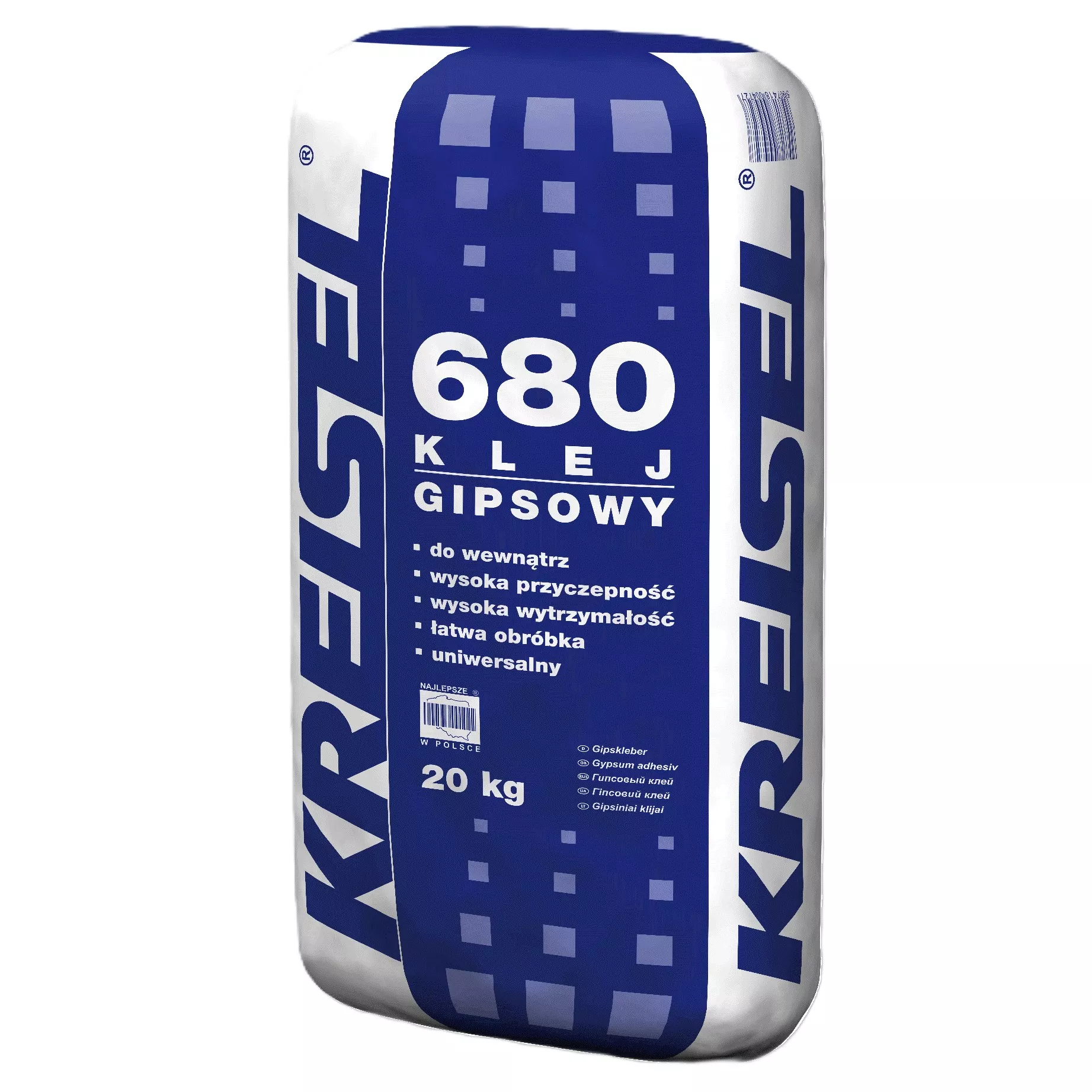 Klej Gipsowy 680 Kreisel 20 kg