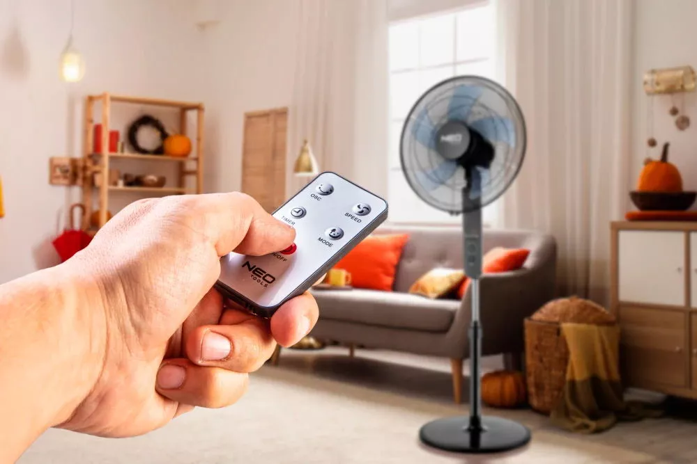 Wentylator podłogowy 45W z regulacją wysokości